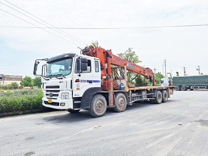 Cho thuê xe cẩu tại Nghệ An