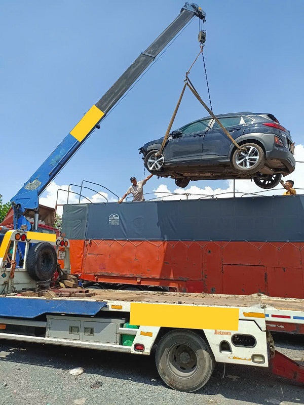 Khi nào cần gọi xe cẩu cứu hộ?